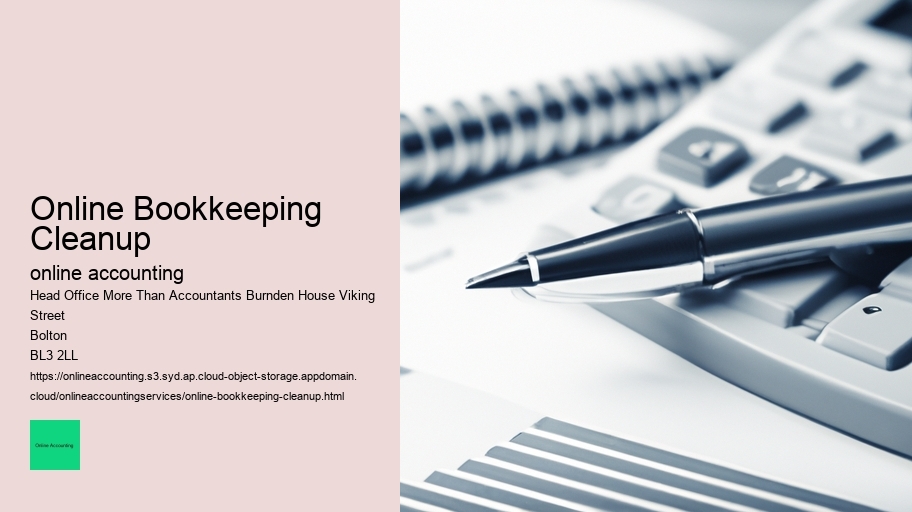 Online Bookkeeping Cleanup