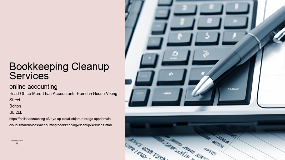 Bookkeeping Cleanup Services
