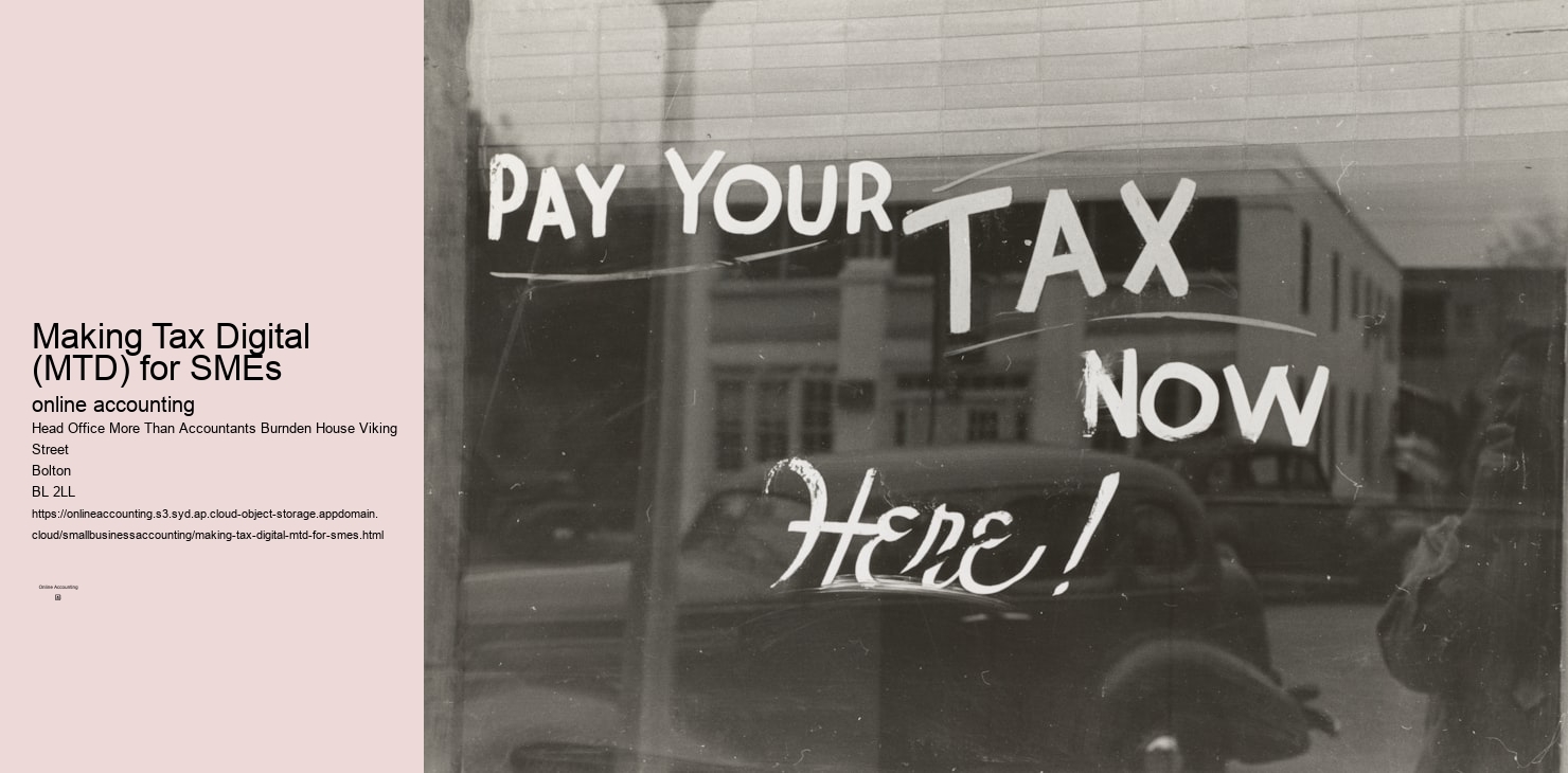 Making Tax Digital (MTD) for SMEs