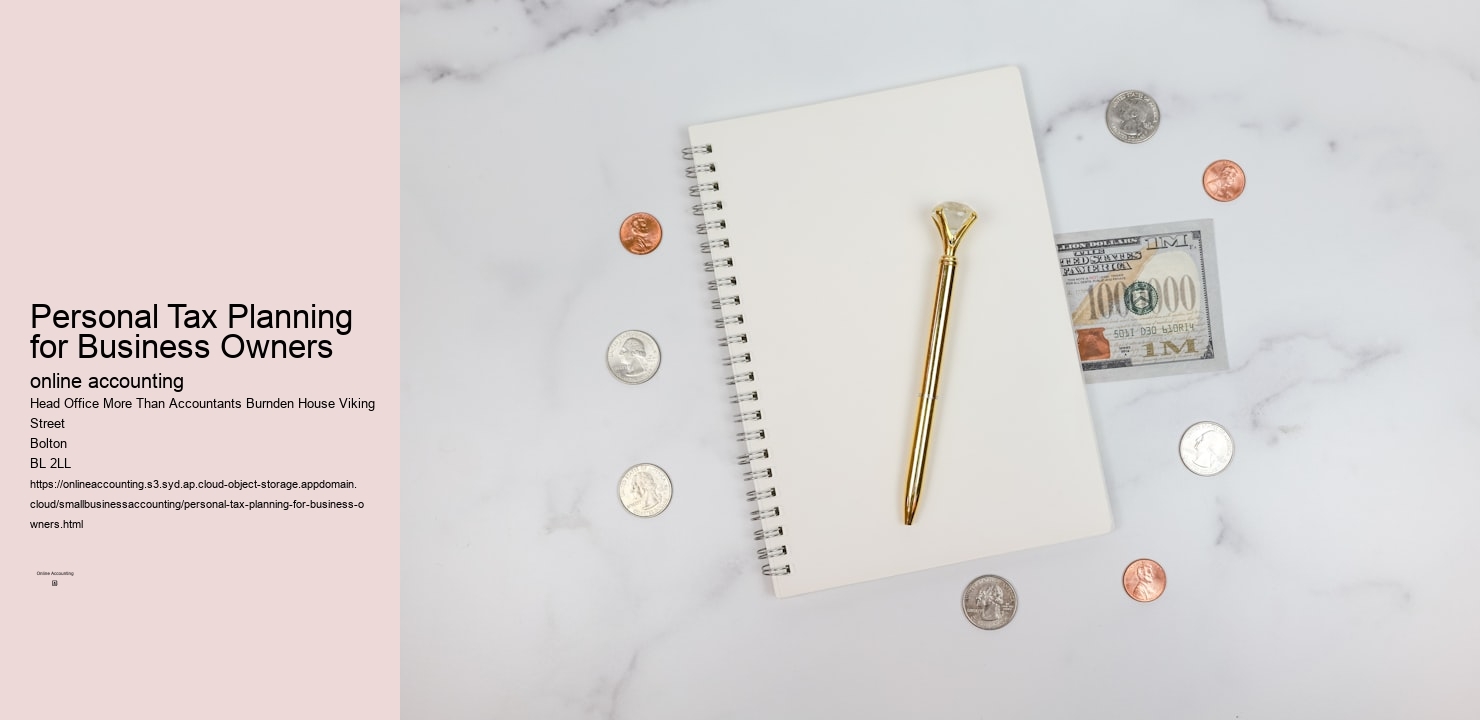 Personal Tax Planning for Business Owners