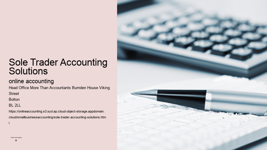Sole Trader Accounting Solutions